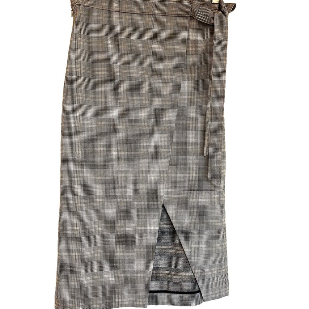 Babaton Gray Pencil Skirt